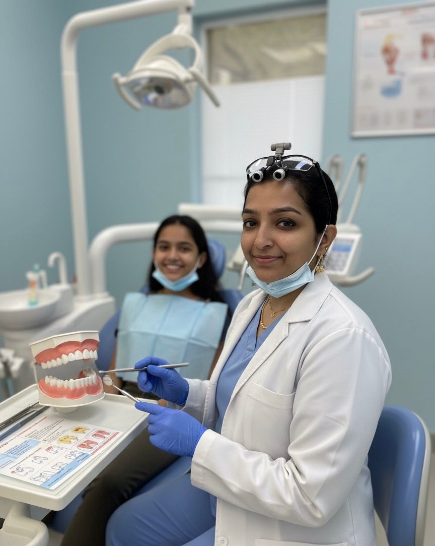 Experienced dentist at AB’S Dental & Aesthetics clinic Guntur
